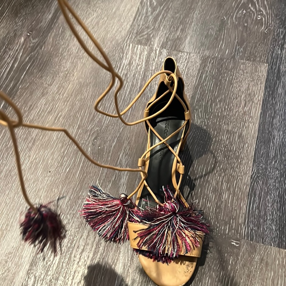 Rebekah Minkoff lace up sandals